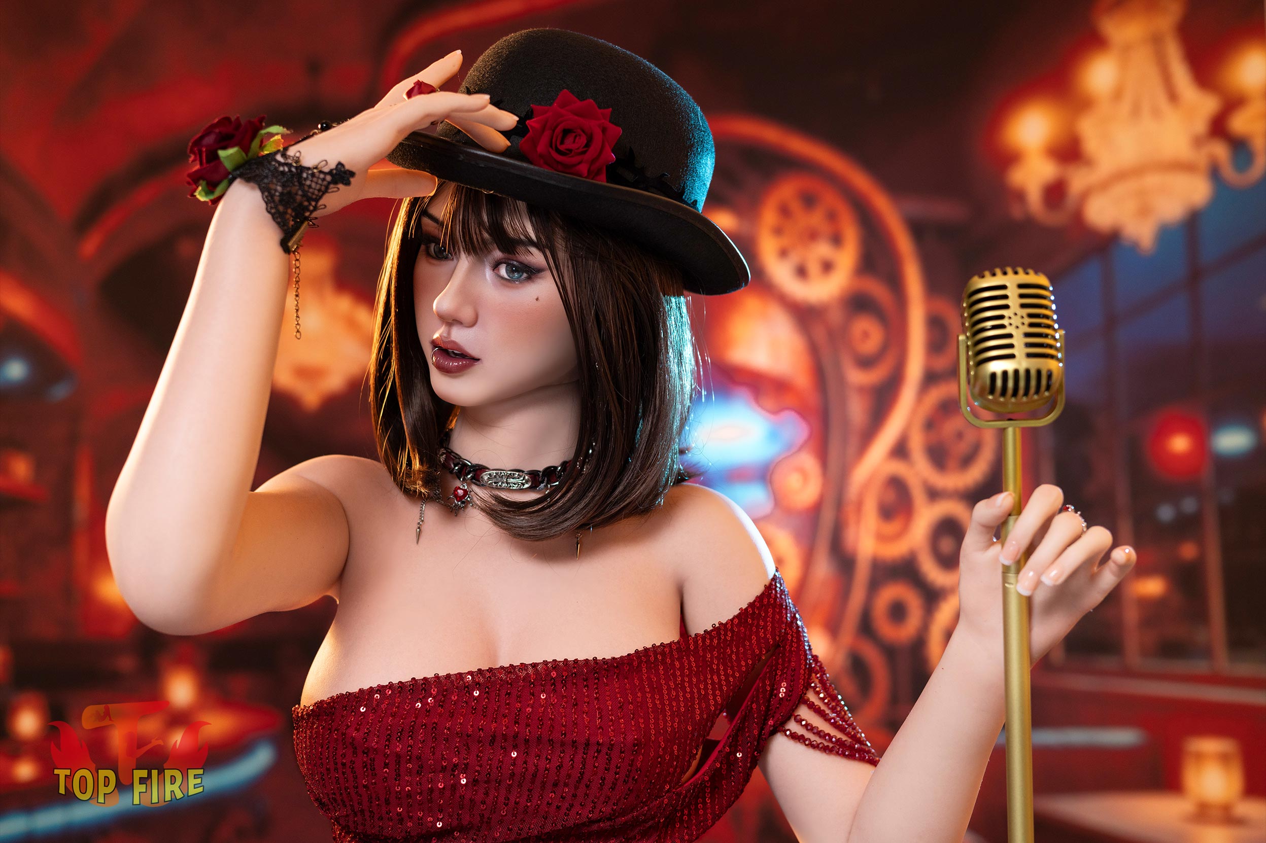 Mika – Top Fire Vollsilikon 165 cm | Sex Doll mit C-Cup
