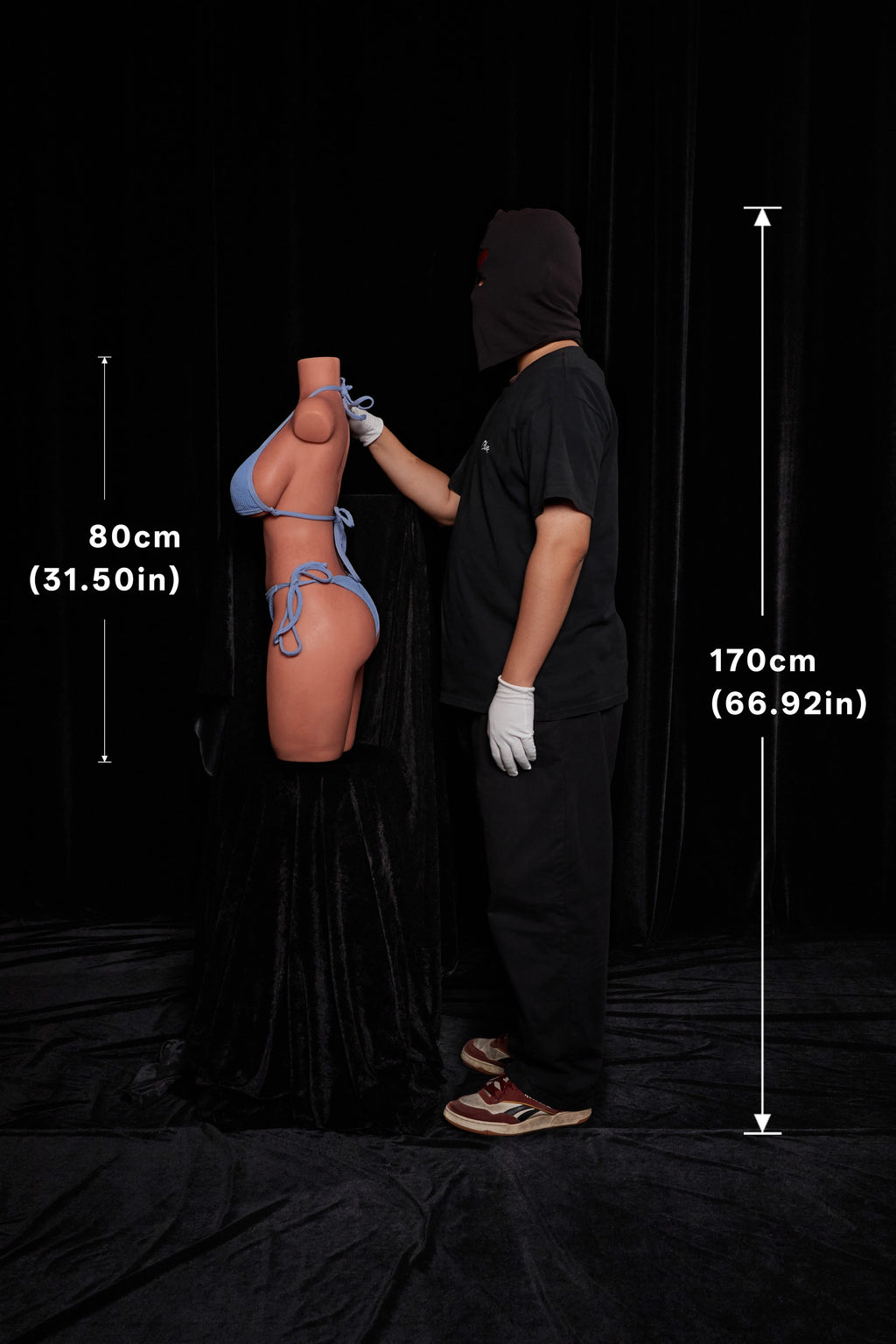 Misure CLM ULW 883 torso senza testa – Black 2