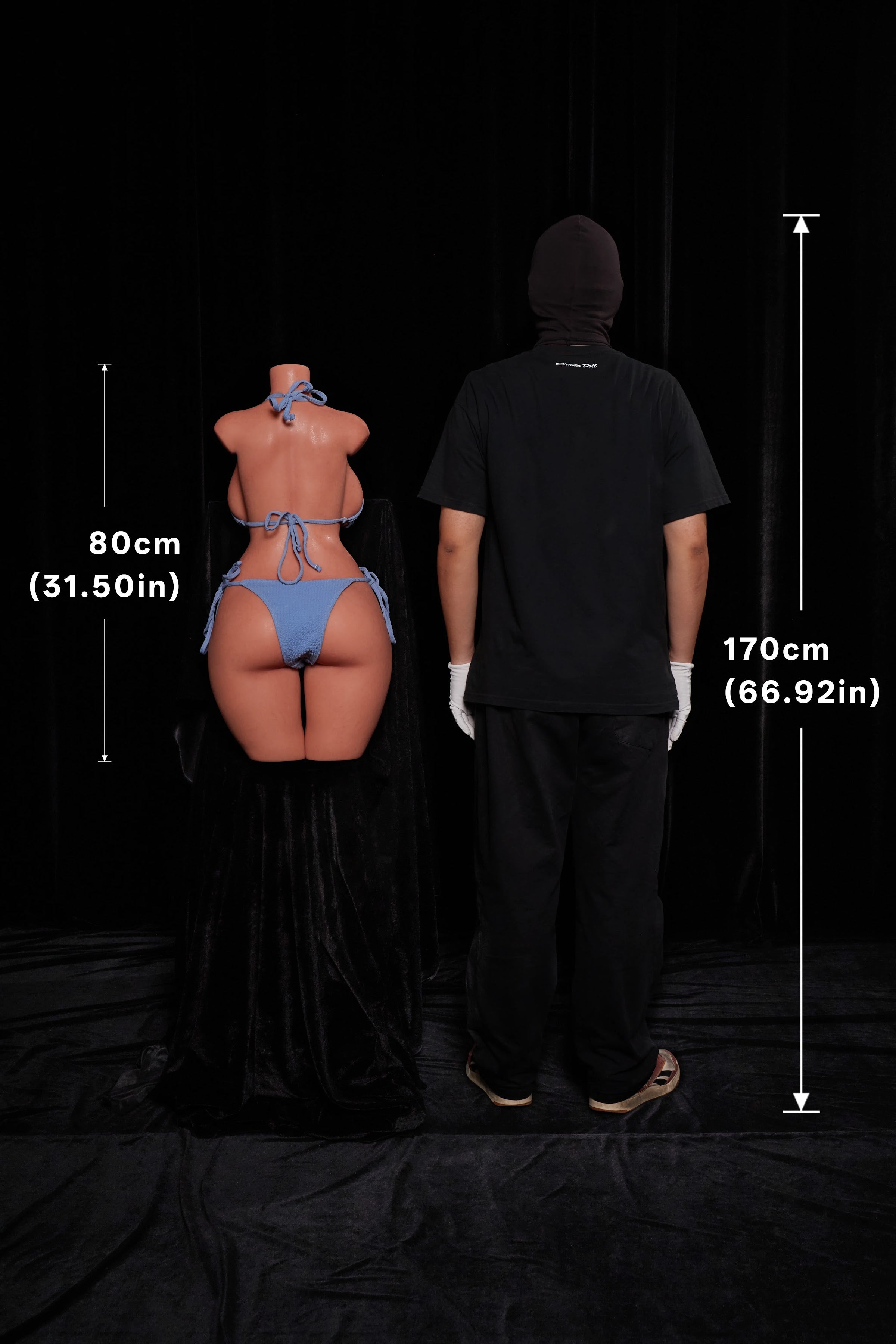 Misure CLM ULW 883 torso senza testa – Black 3