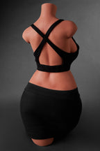 CLM ULW 883 torso headless 80 cm Full Silicone – Black 2