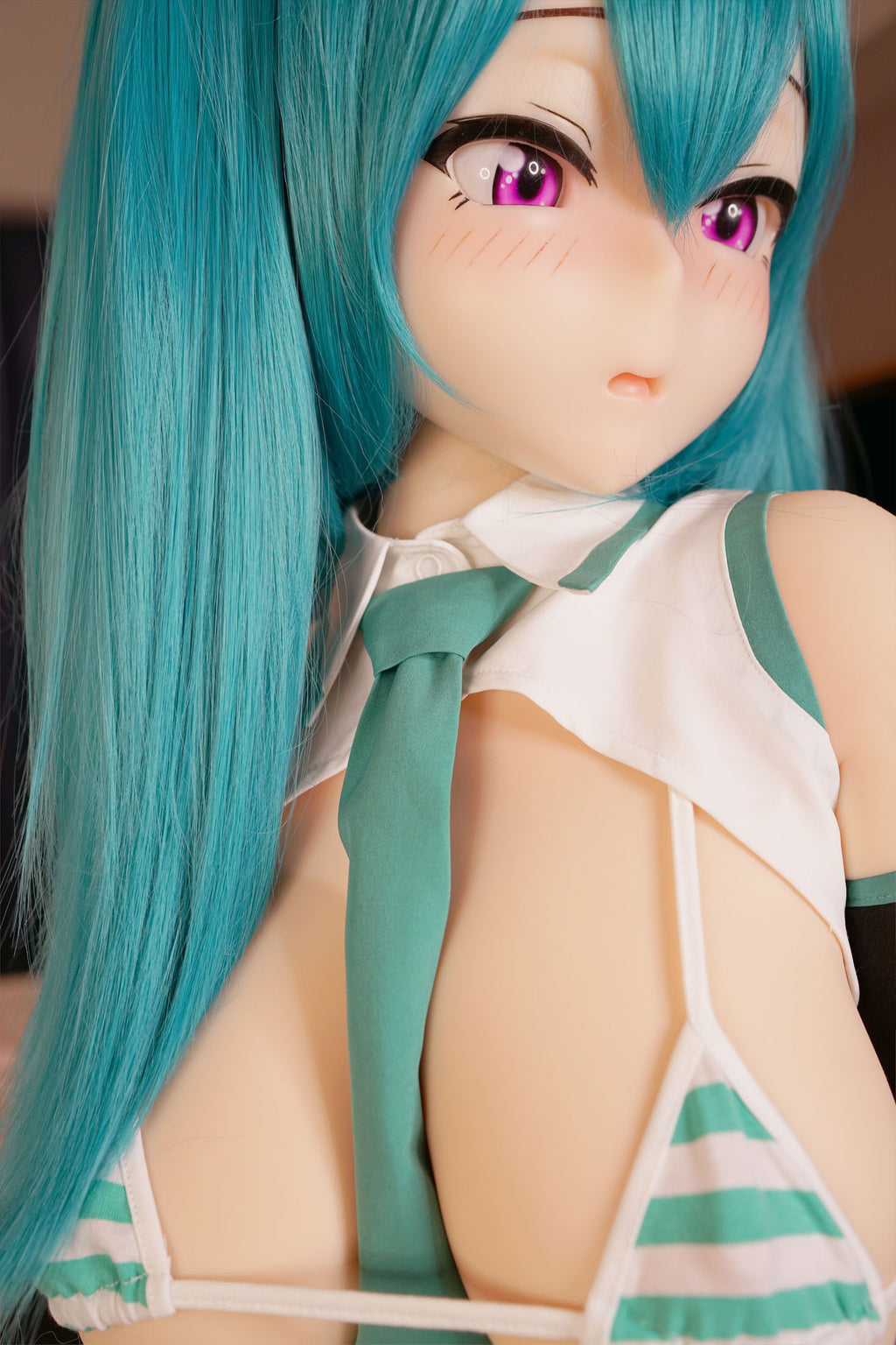Akane (Blue + Red) – Irokebijin – Silicone | 148 cm (F Cup)