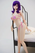 Akane (Red+Violet) – Irokebijin – Silicone | 148 cm (F Cup)