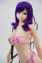 Akane (Red+Violet) – Irokebijin – Silicone | 148 cm (F Cup)