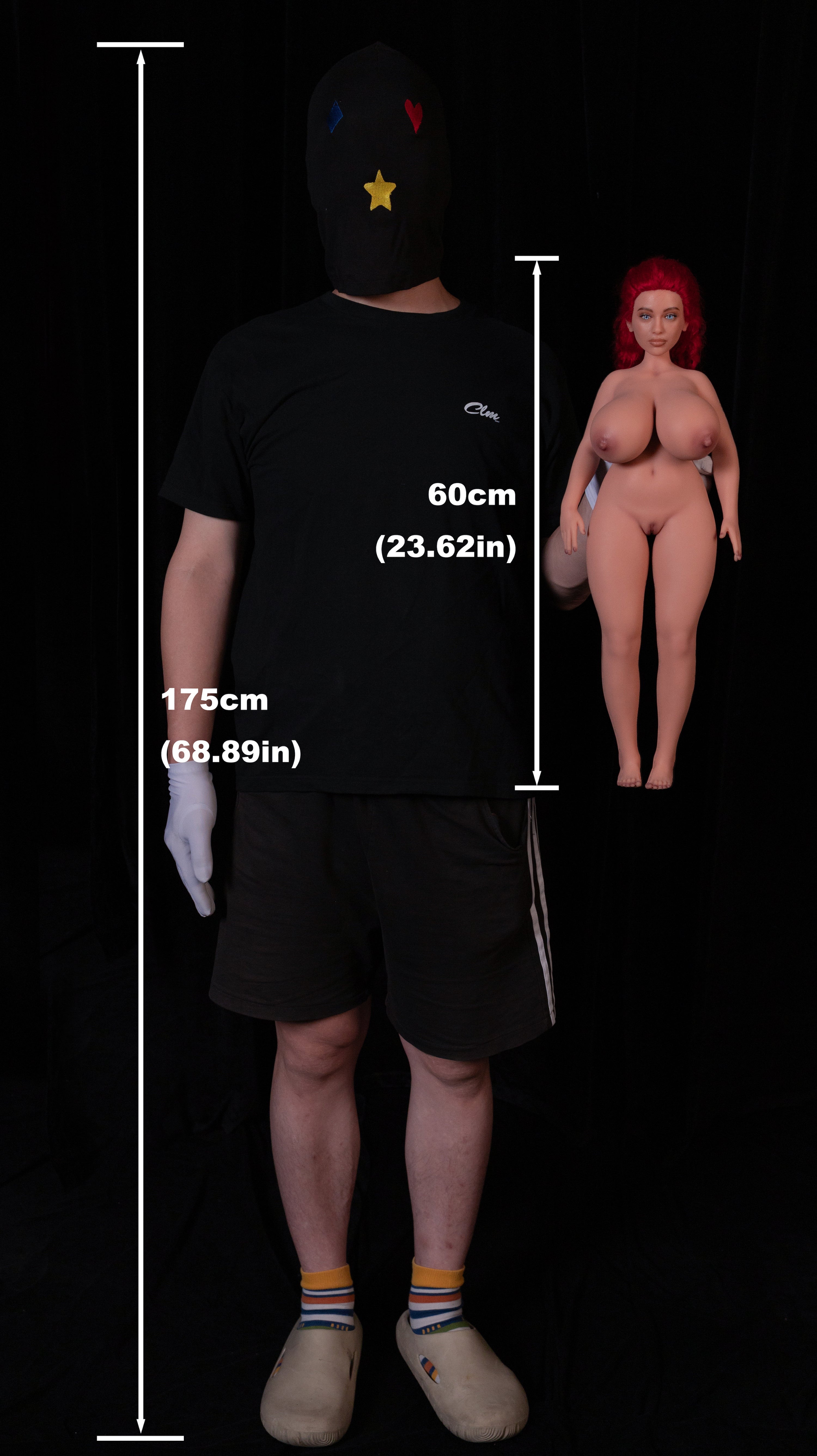 Hedy – Mini Sex Doll - CLM Classic Si60 cm XL | Full Silicone