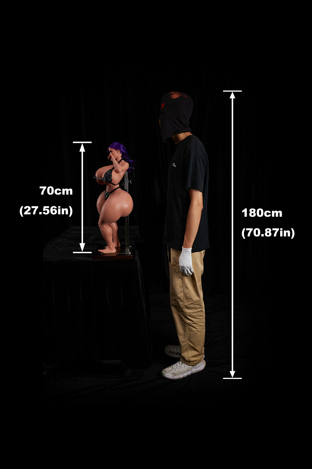 Dazia – CLM Classic BBW Si70 cm | Full Silicone