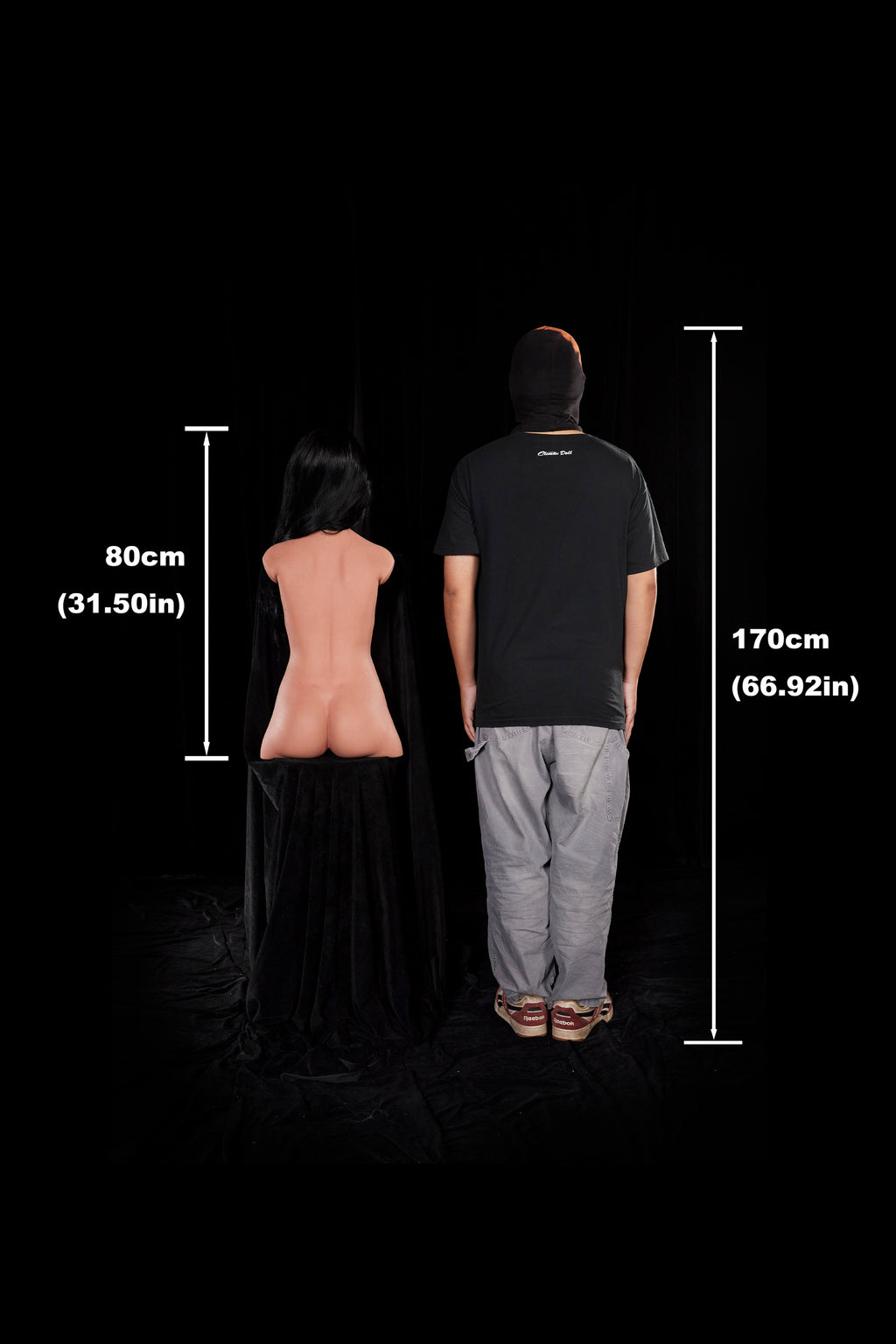 Carmen 661# – CLM ULW Torso con Testa 80 cm | Full Silicone (AA Cup)