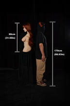 Livia 663# – CLM ULW Torso con Testa 80 cm | Full Silicone (F Cup)