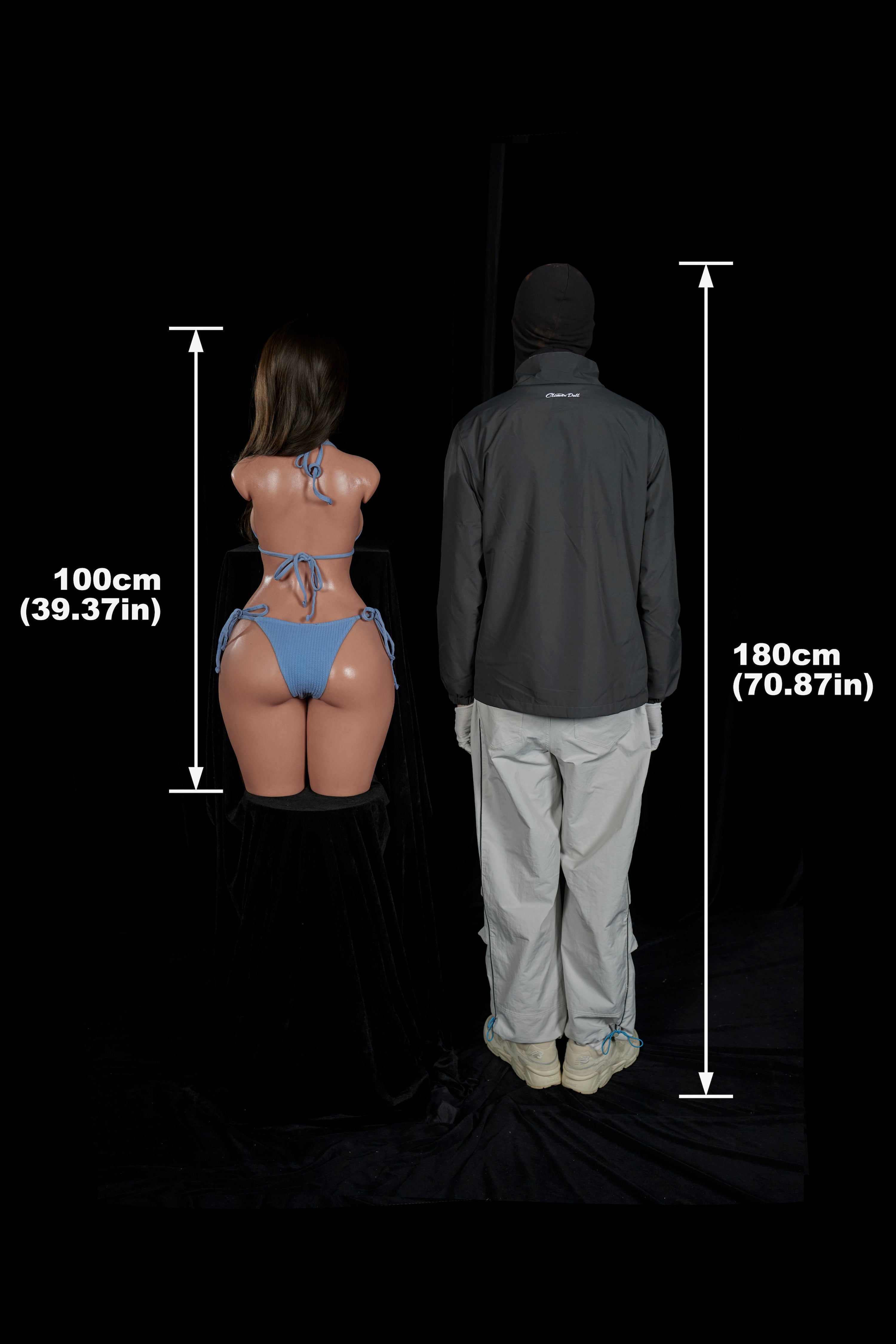 Morgan 882# – CLM ULW Torso con Testa 100 cm | Full Silicone (E Cup)