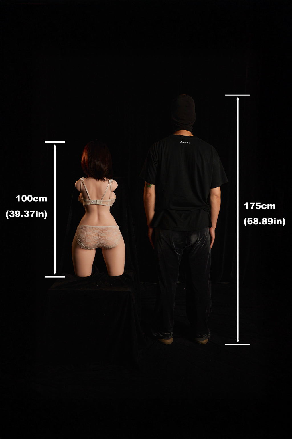 Fukada 883# – CLM ULW Torso con Testa 100 cm | Full Silicone (E Cup)