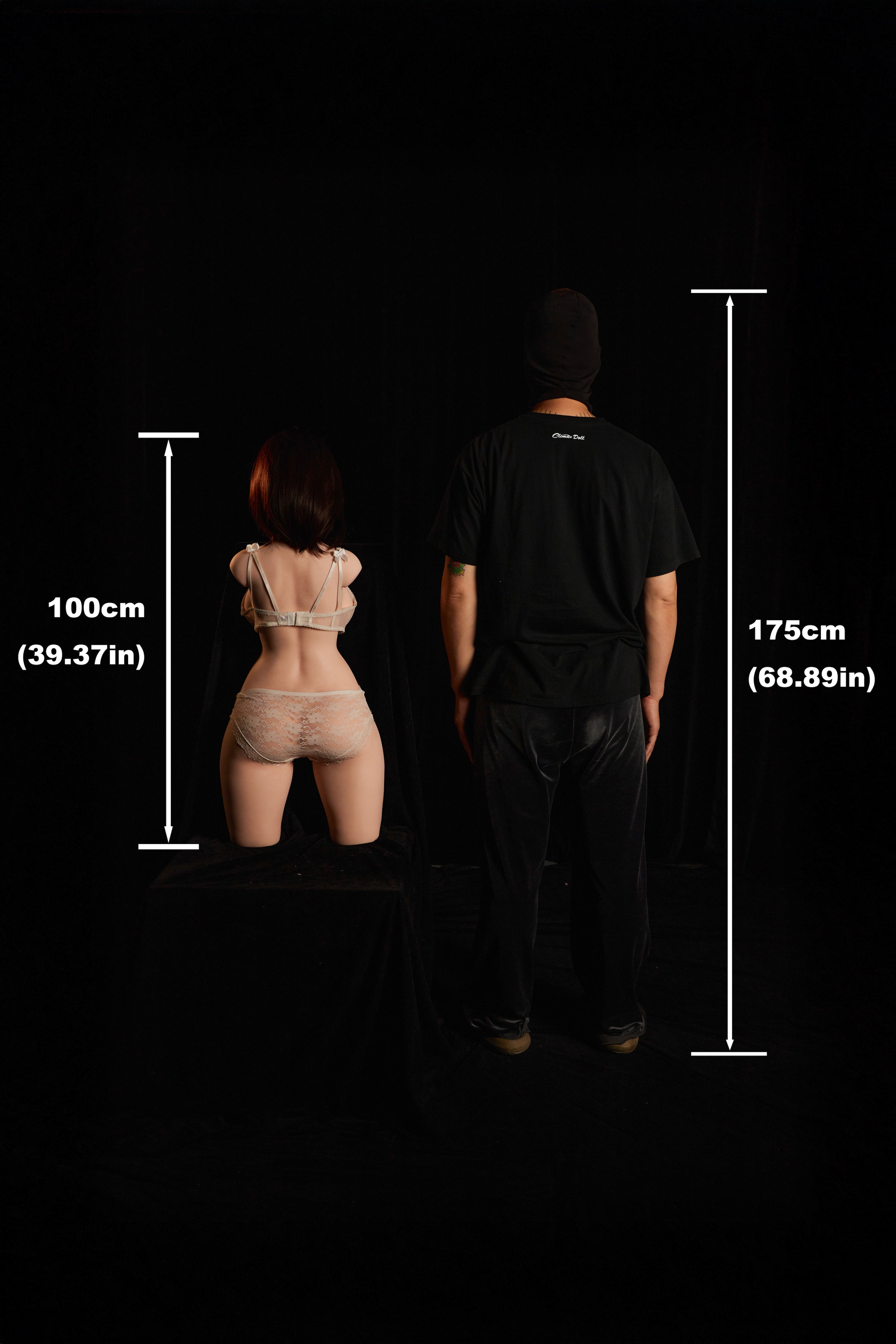 Fukada 883# – CLM ULW Torso con Testa 100 cm | Full Silicone (E Cup)