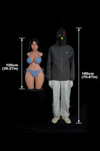 Jenna 883# – CLM ULW Torso con Testa 100 cm | Full Silicone (E Cup)