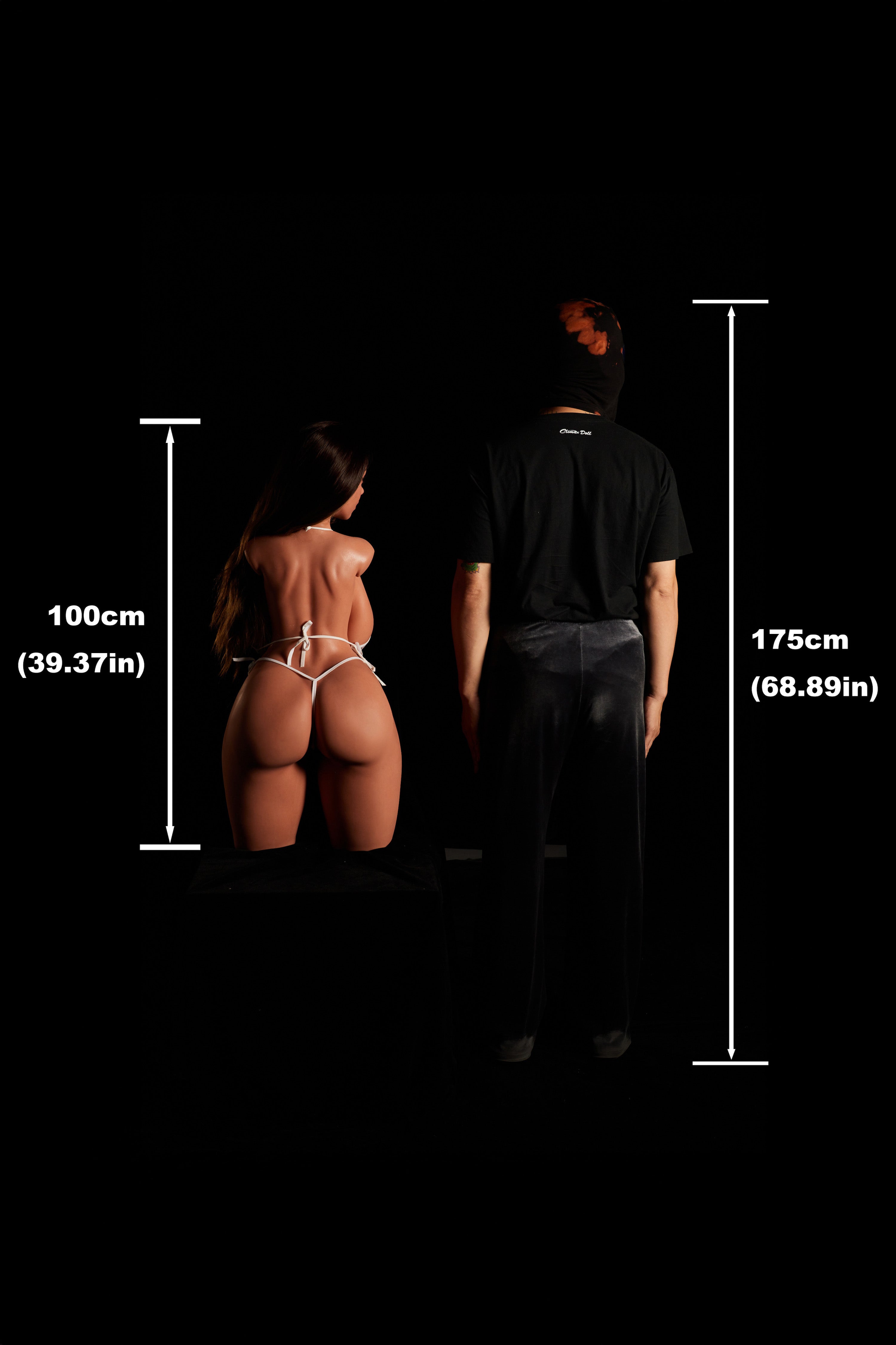 Hazel – CLM ULW Torso con Testa 100 cm | Full Silicone (K Cup)