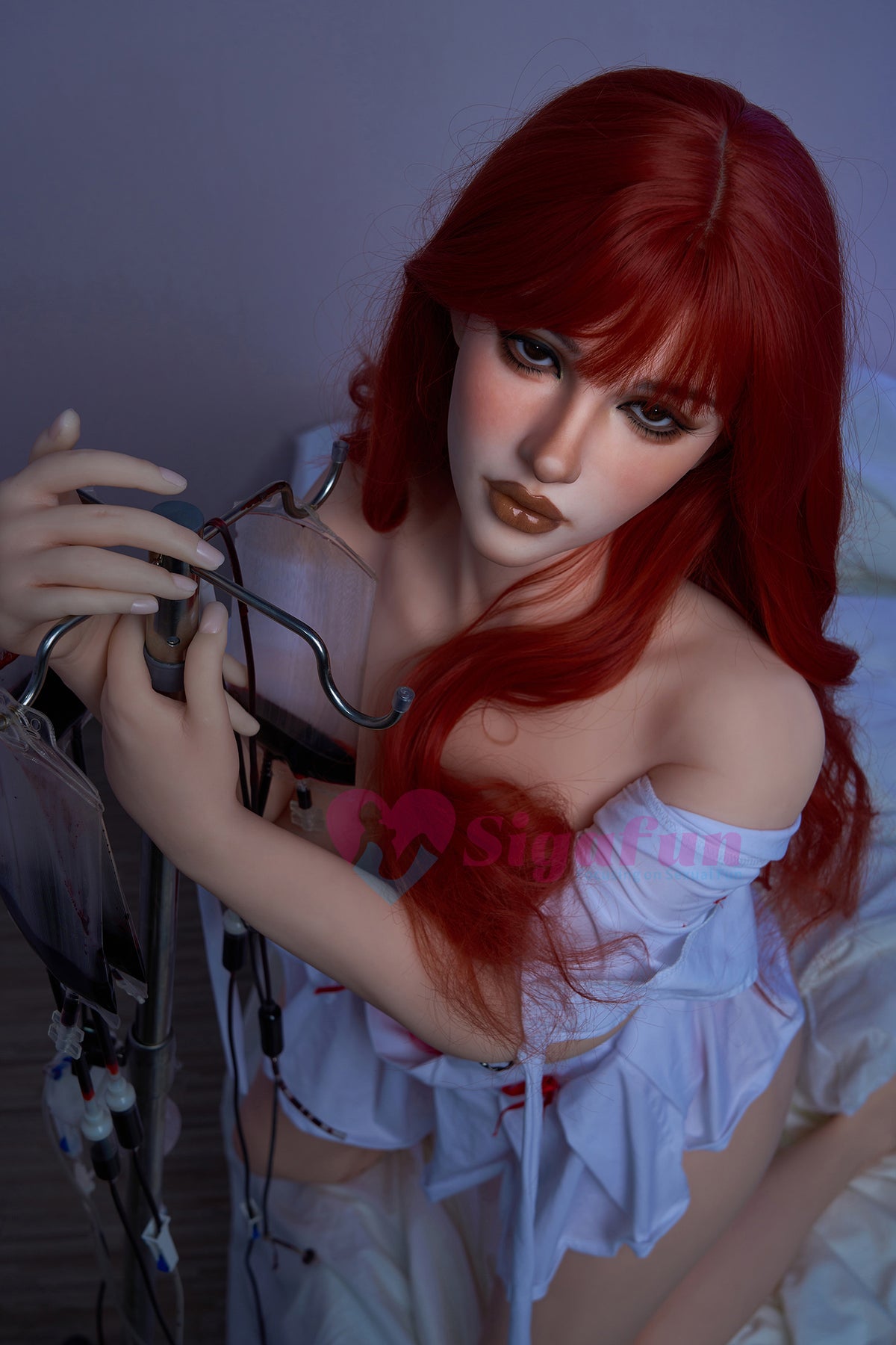 Cecily 164 cm Sigafun TPE Natural con testa SG2 in silicone – foto ufficiale 06