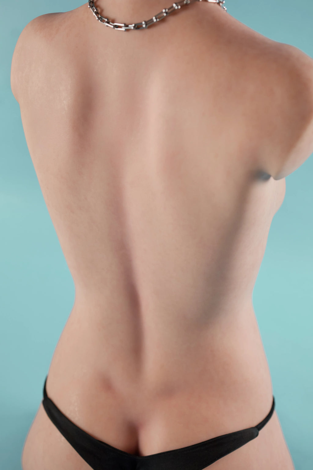 CLM ULW 661 torso senza testa in Full Silicone – dettaglio anatomico