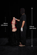 CLM ULW 661 torso senza testa 60 cm – confronto dimensioni laterale