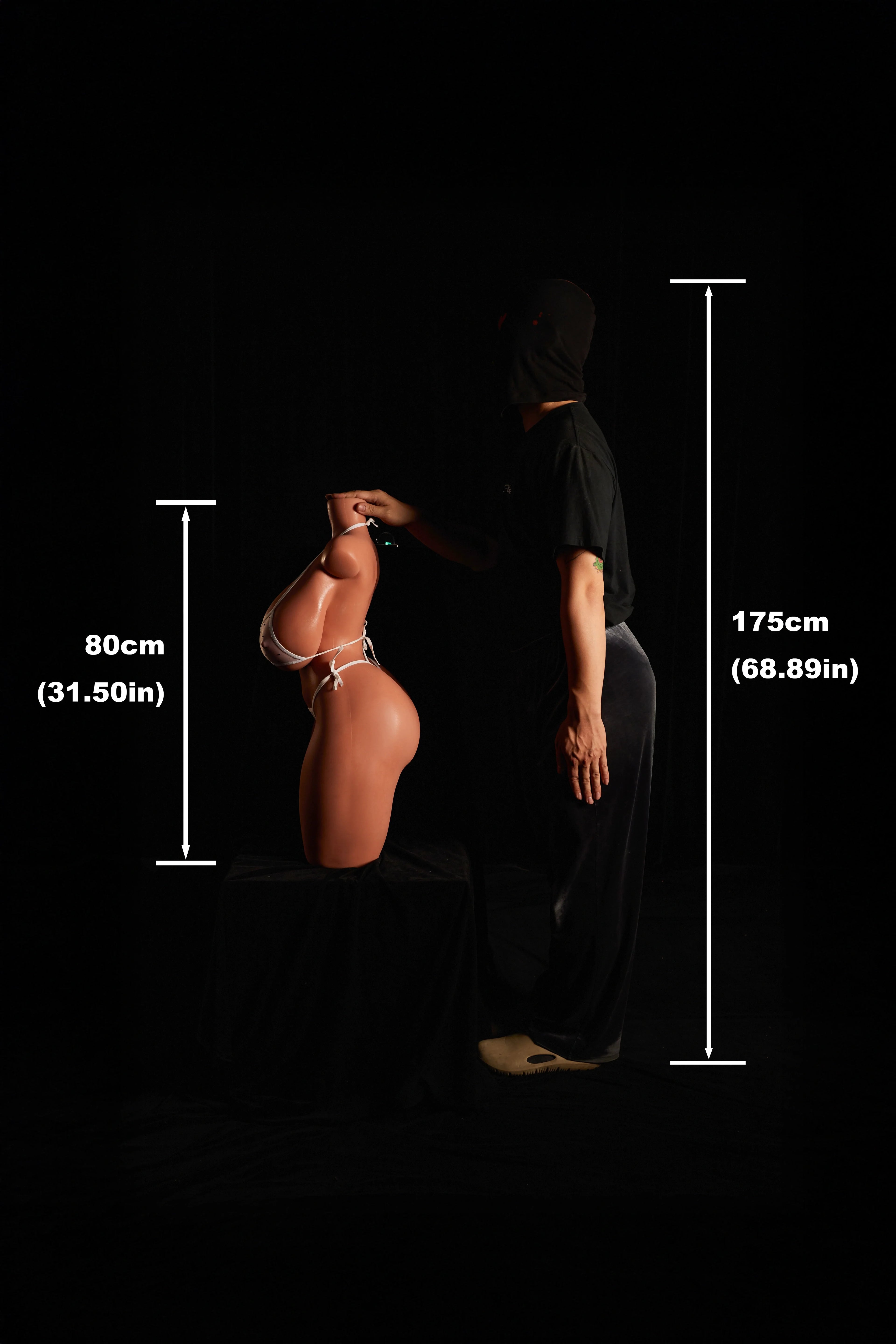 Misure CLM ULW 884 torso senza testa – Black 2