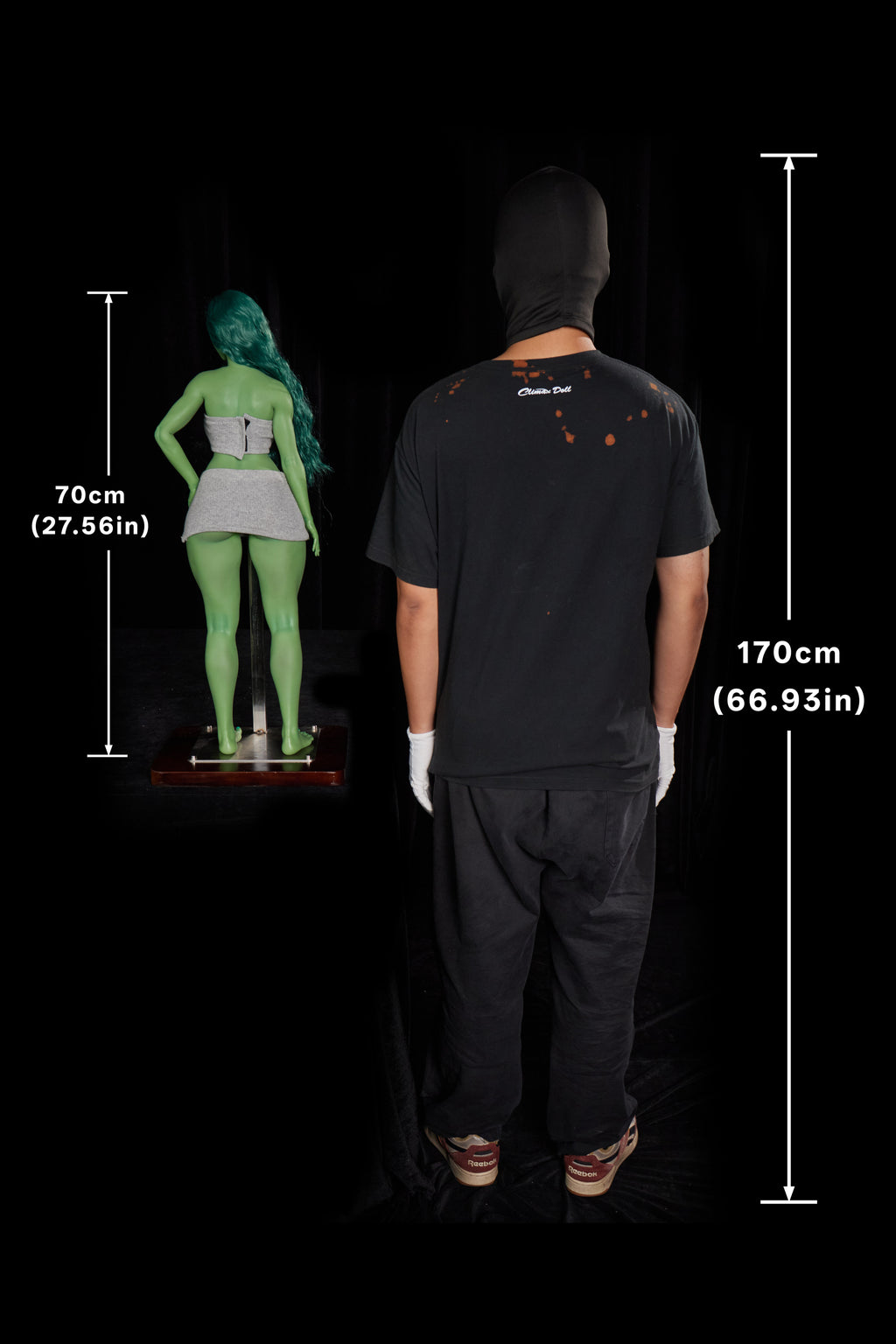 Renee Green Climax Doll Classic Si70 70 cm full silicone – proporzioni 3