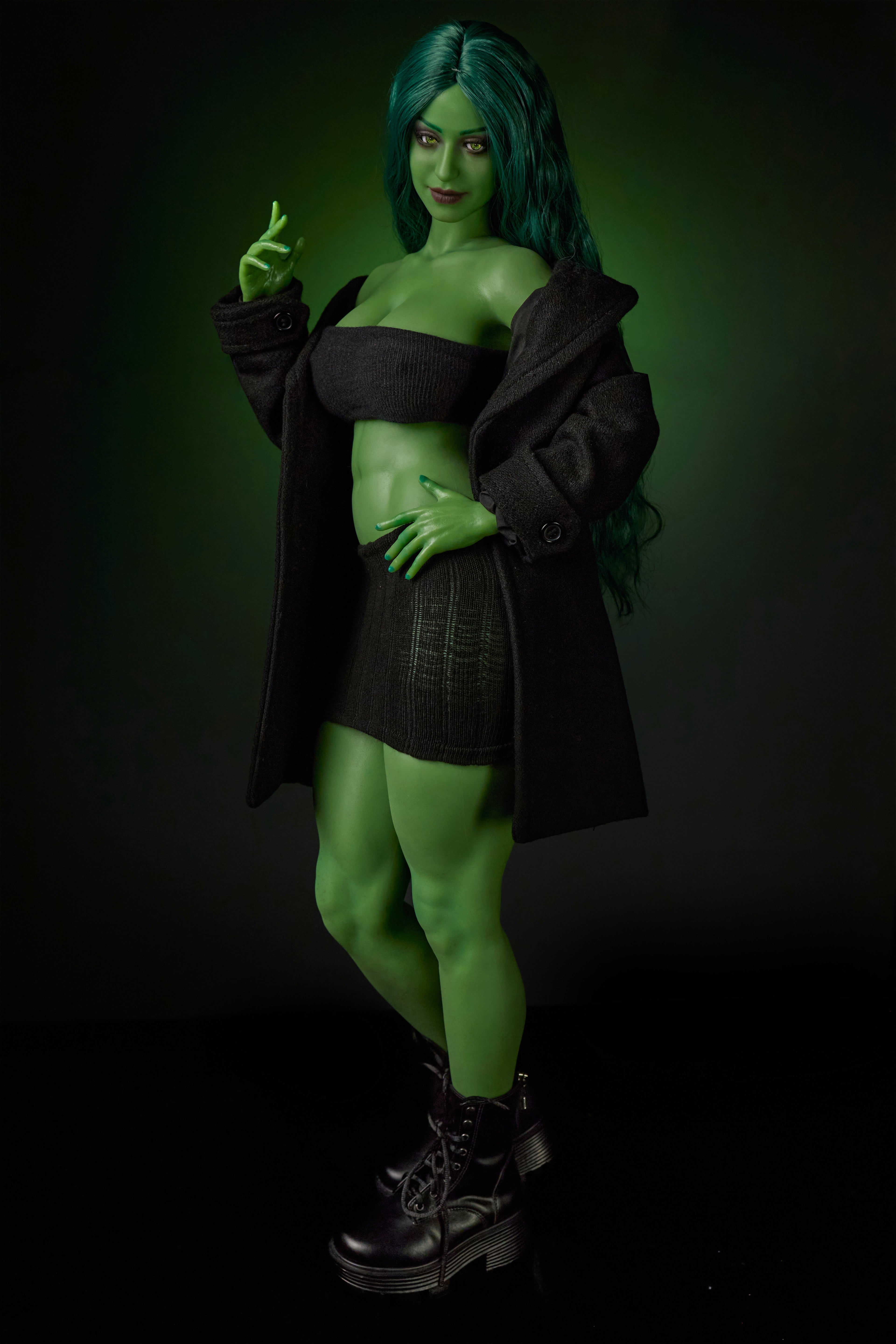 Renee Green Climax Doll Classic Si70 70 cm full silicone – immagine 6