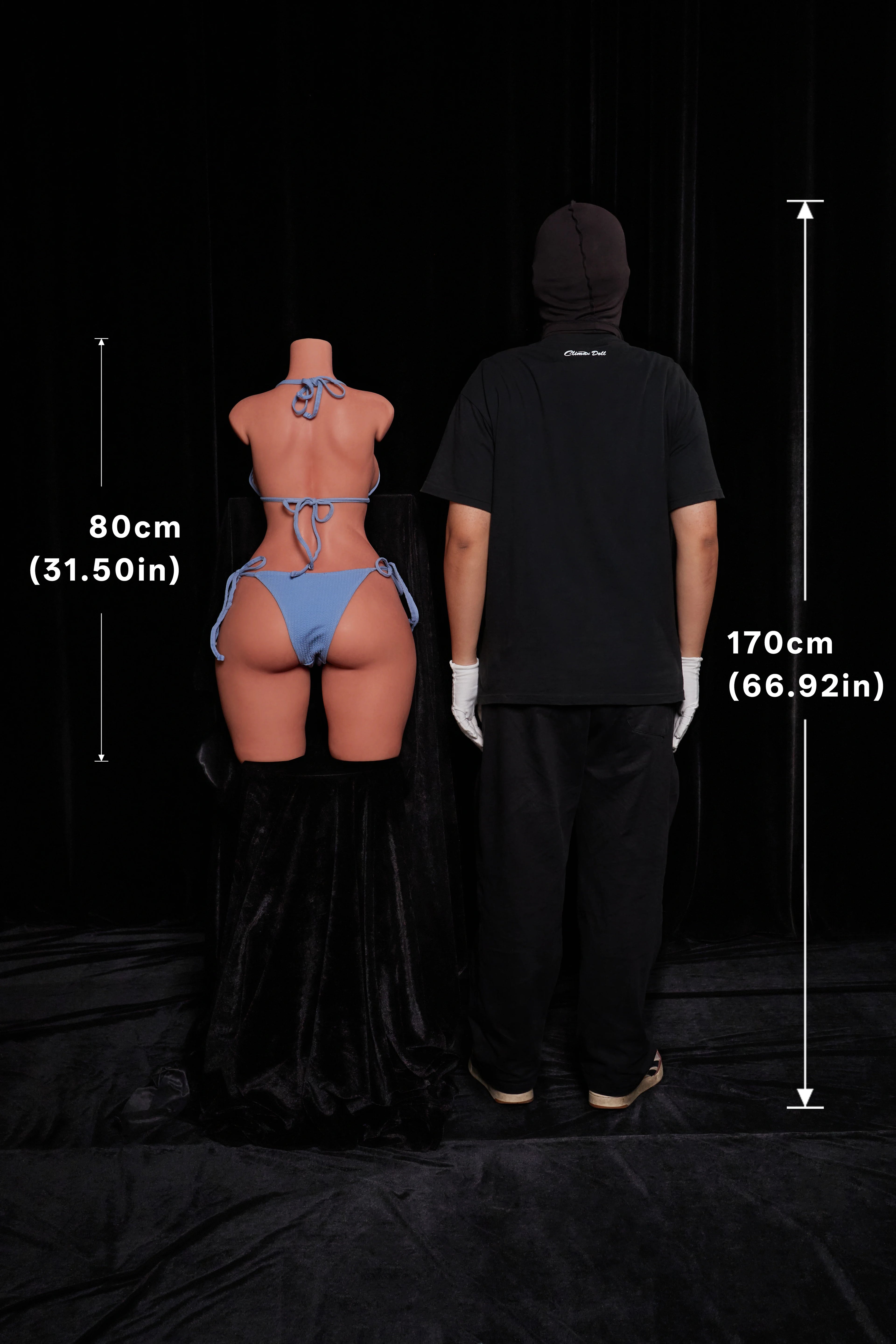 Misure CLM ULW 882 torso senza testa – Black 3