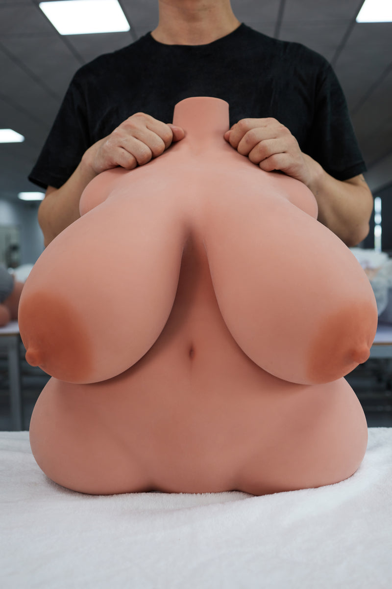 Climax Doll #58 Torso – S-TPE Black | J Cup – EU Stock — fabbrica