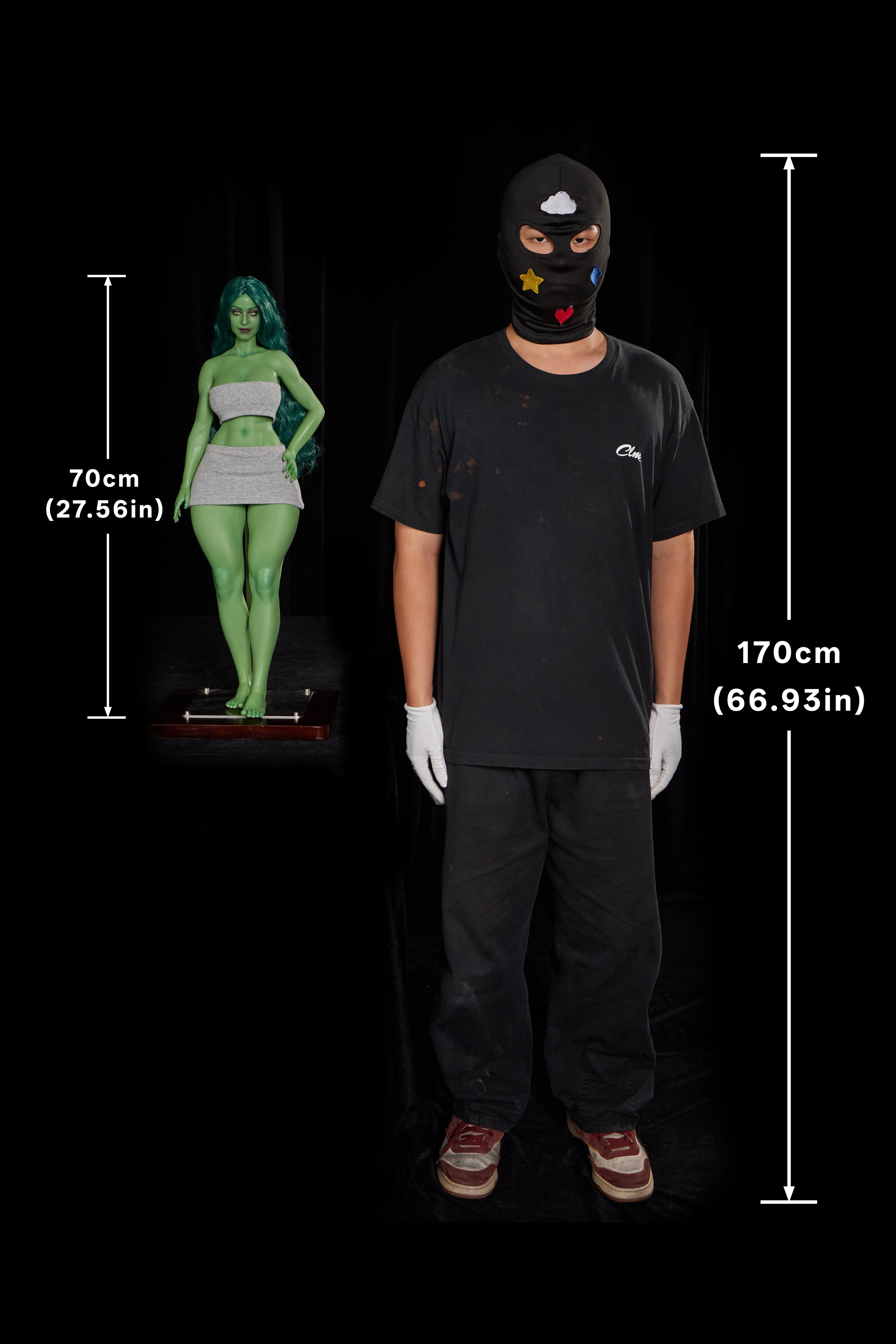 Renee Green Climax Doll Classic Si70 70 cm full silicone – proporzioni 1