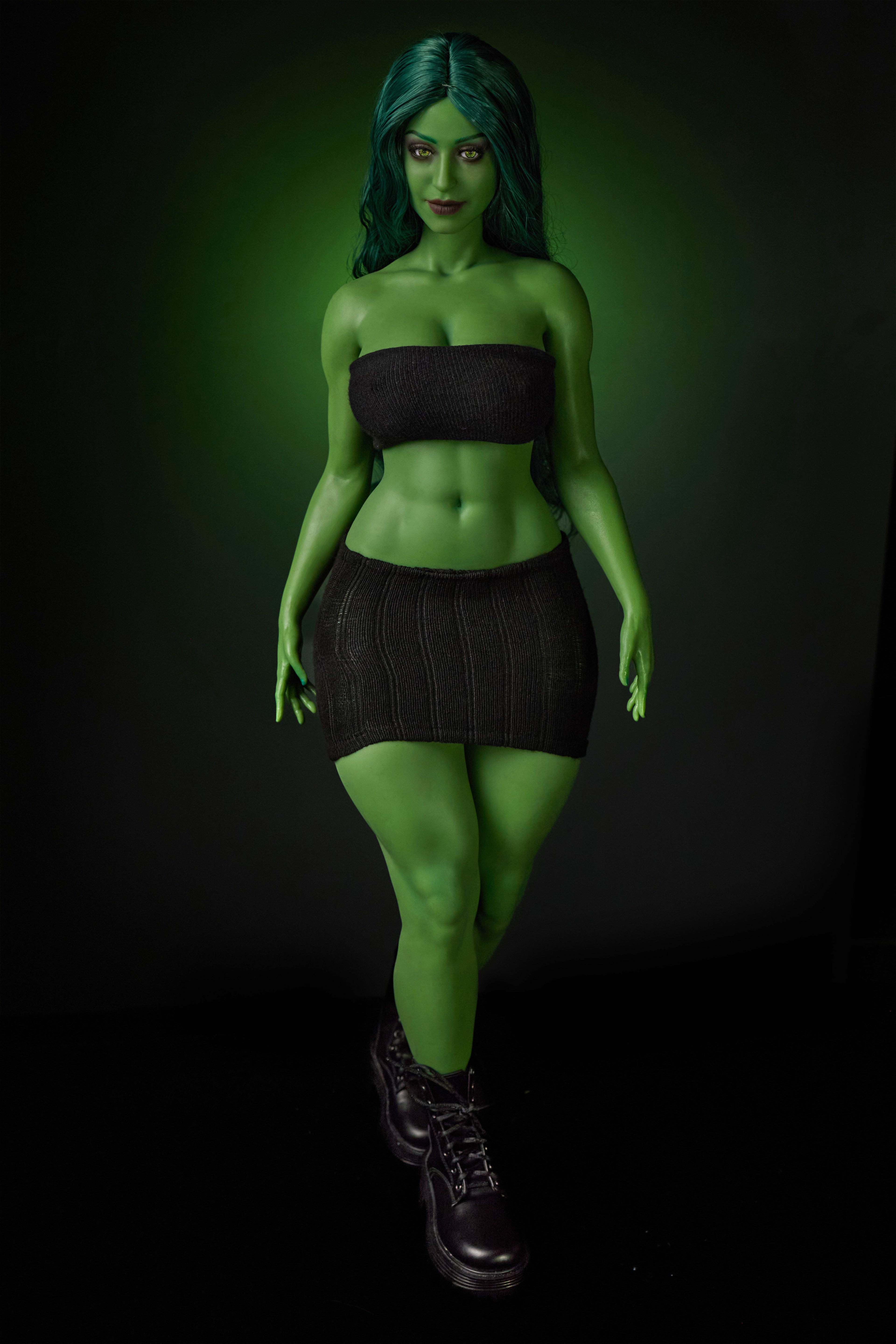 Renee Green Climax Doll Classic Si70 70 cm full silicone – immagine 10