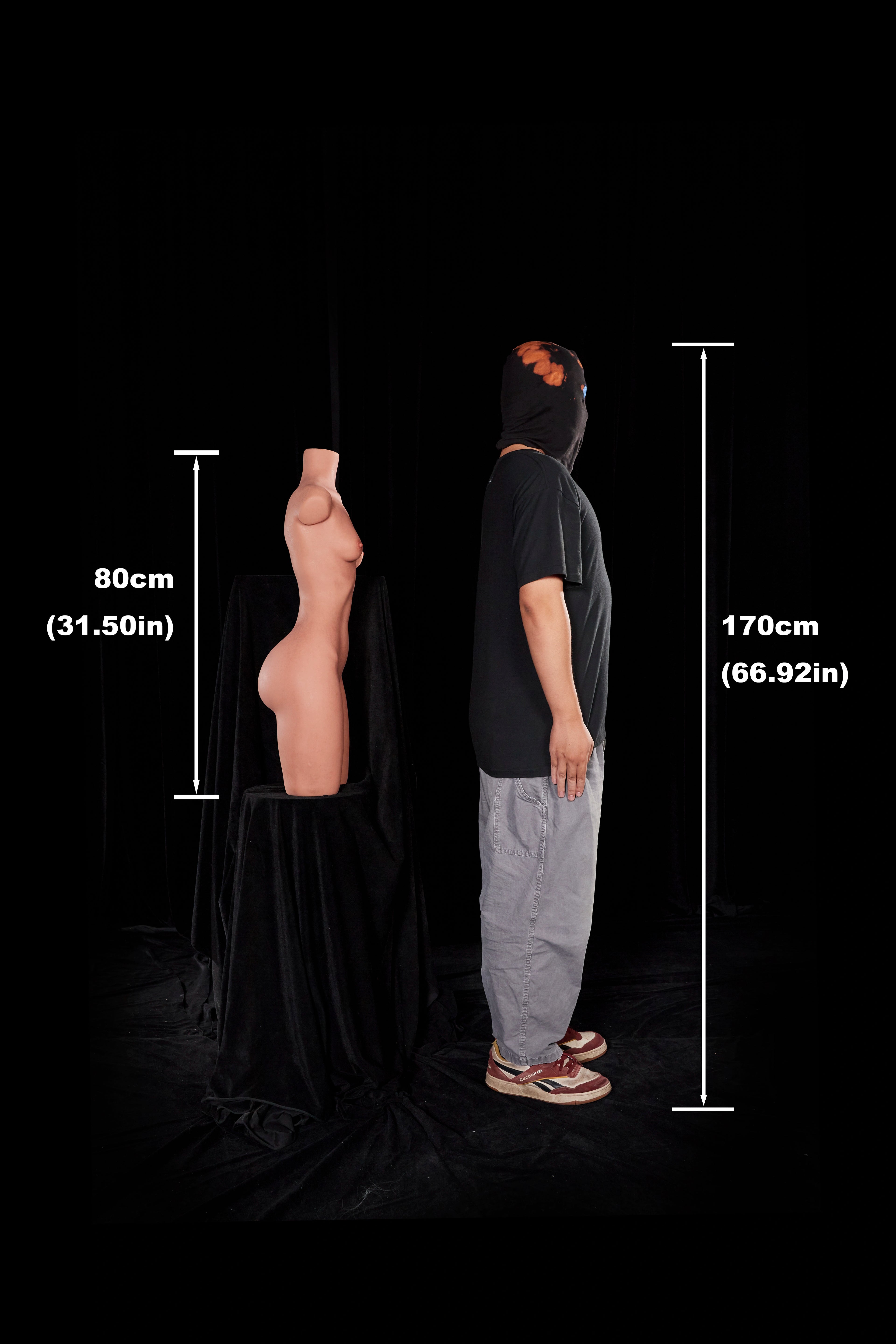Misure CLM ULW 881 torso senza testa – Black 2
