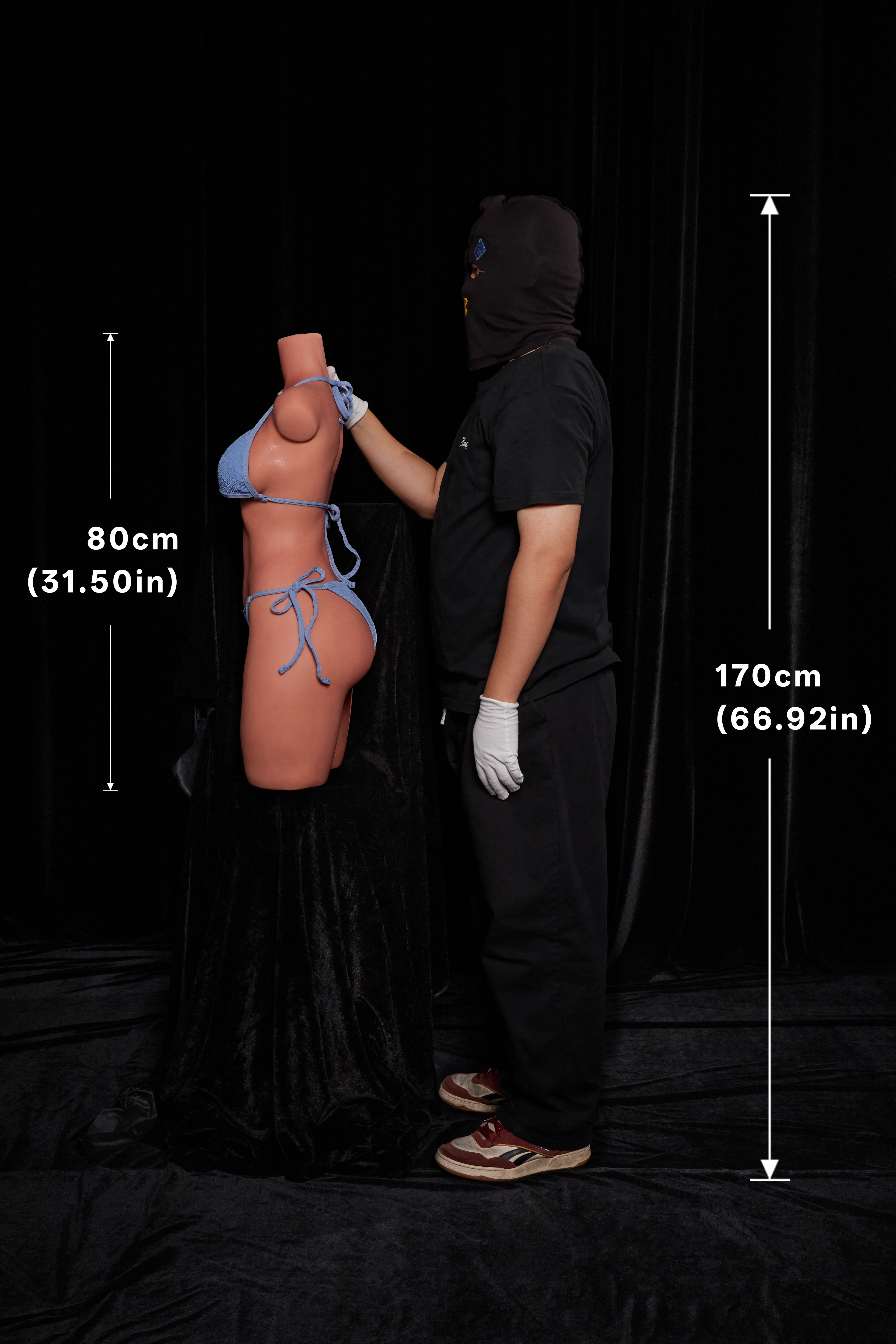 Misure CLM ULW 882 torso senza testa – Black 2