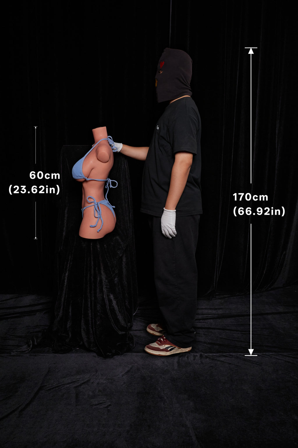 Misure CLM ULW 662 torso senza testa – Black 2