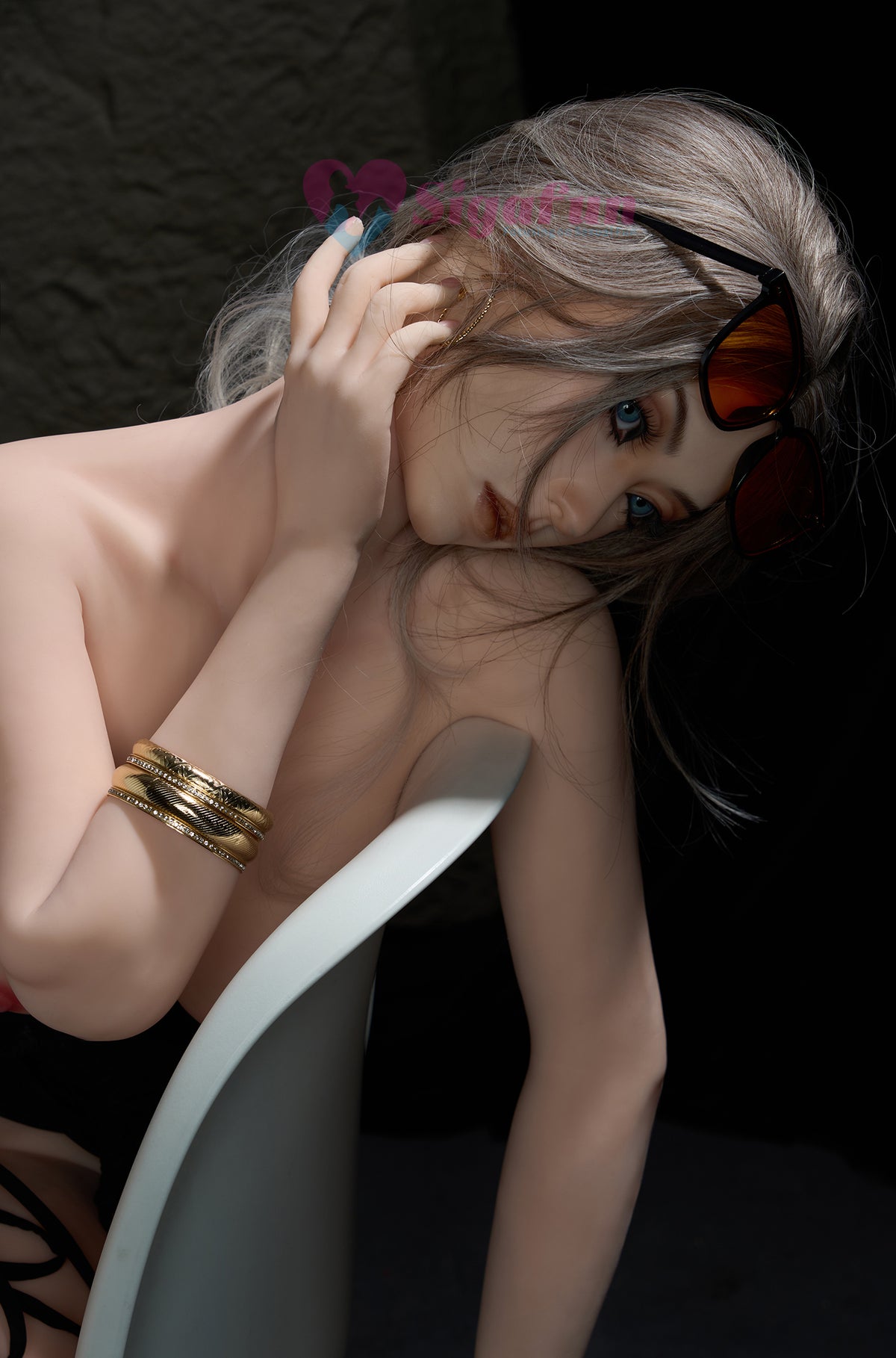 Yuri 164 cm Sigafun TPE Natural con testa SG6 in silicone – foto ufficiale 13