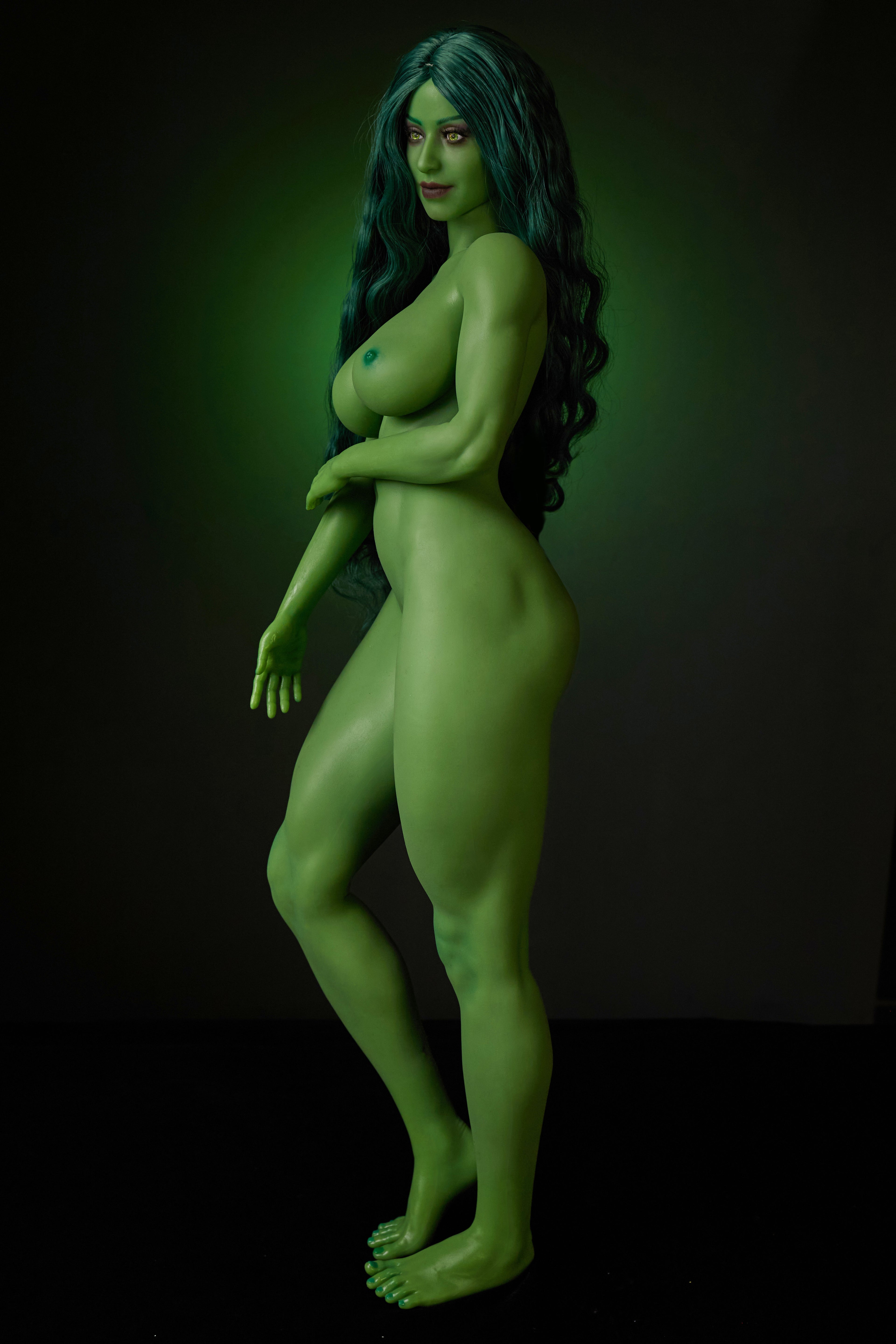 Renee Green Climax Doll Classic Si70 70 cm full silicone – immagine 19