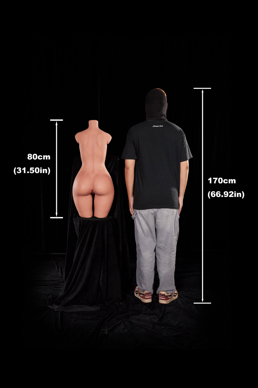 Misure CLM ULW 881 torso senza testa – Black 1