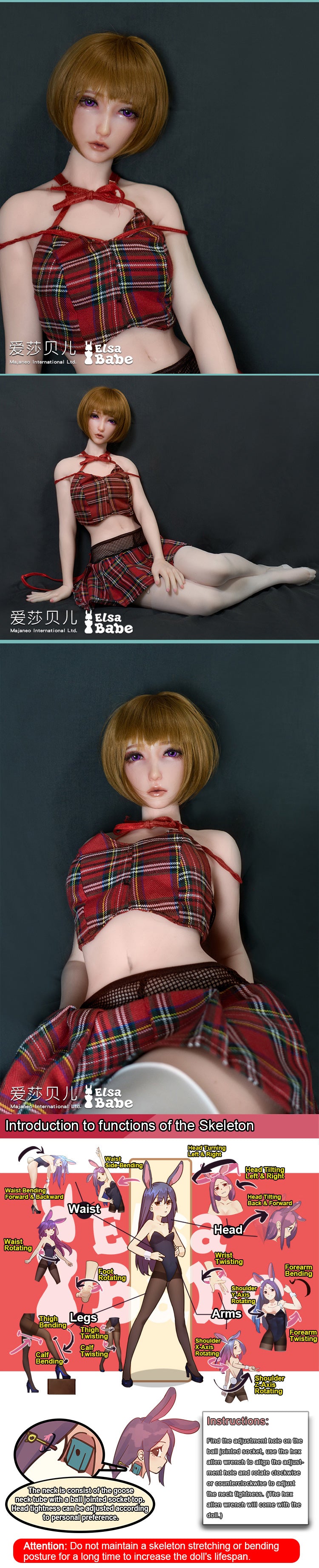 Akiyama Naoko HA007 Elsa Babe – descrizione ufficiale 03