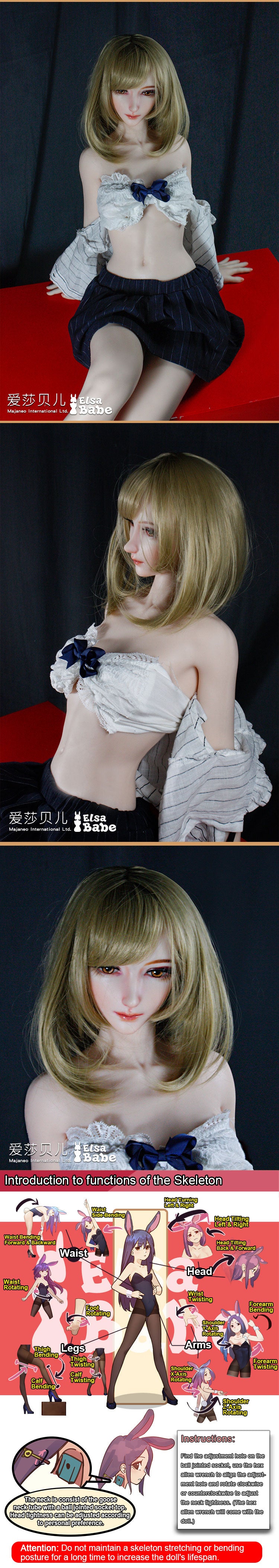 Amemiya Yuka HA008 Elsa Babe – descrizione ufficiale 03