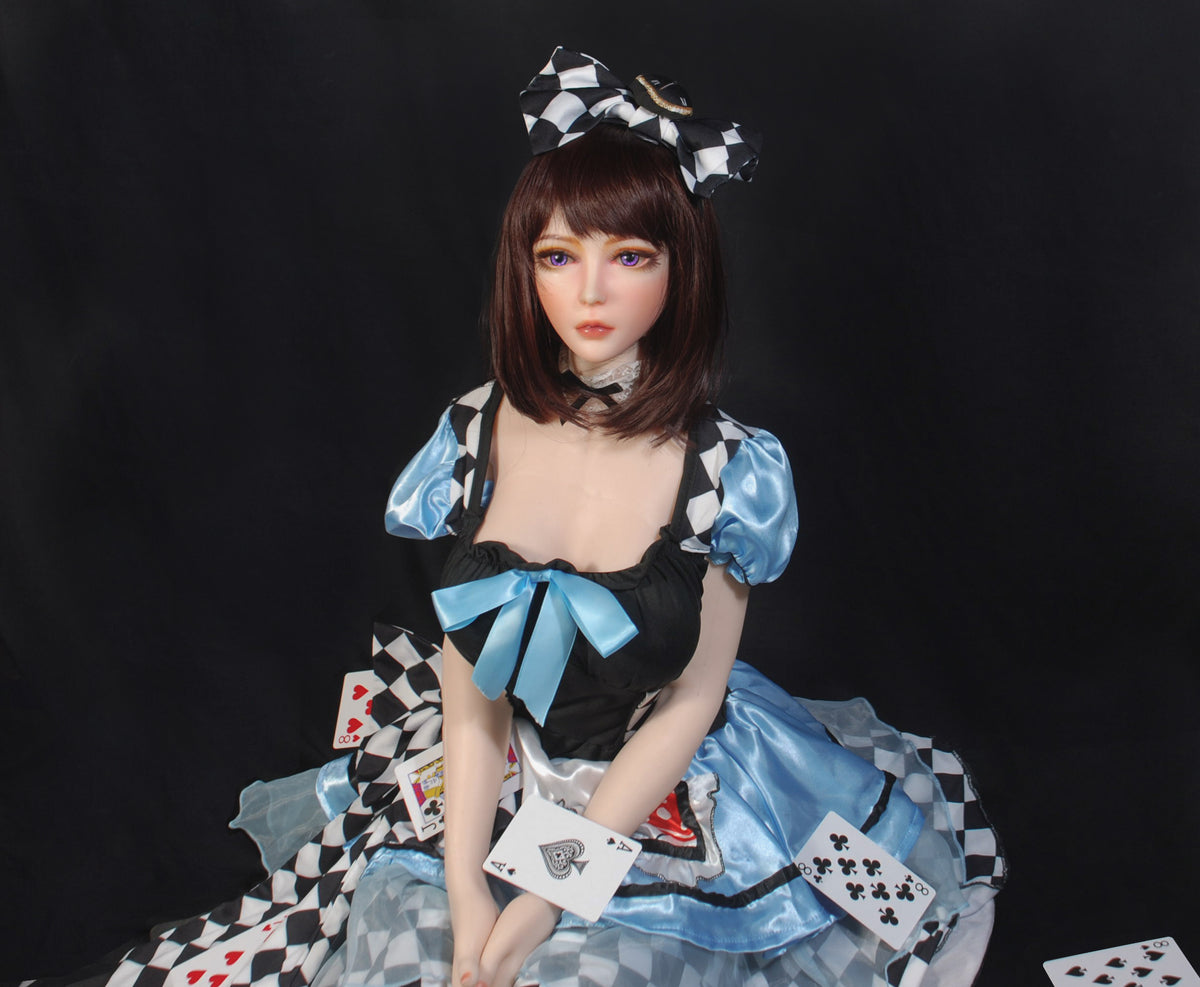 Kaga Saki HA014 Elsa Babe seated