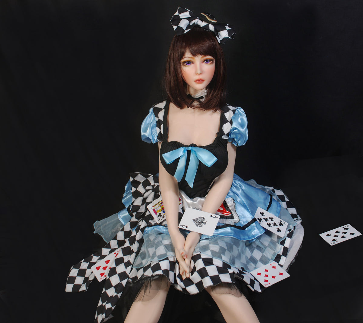 Kaga Saki HA014 Elsa Babe seated portrait
