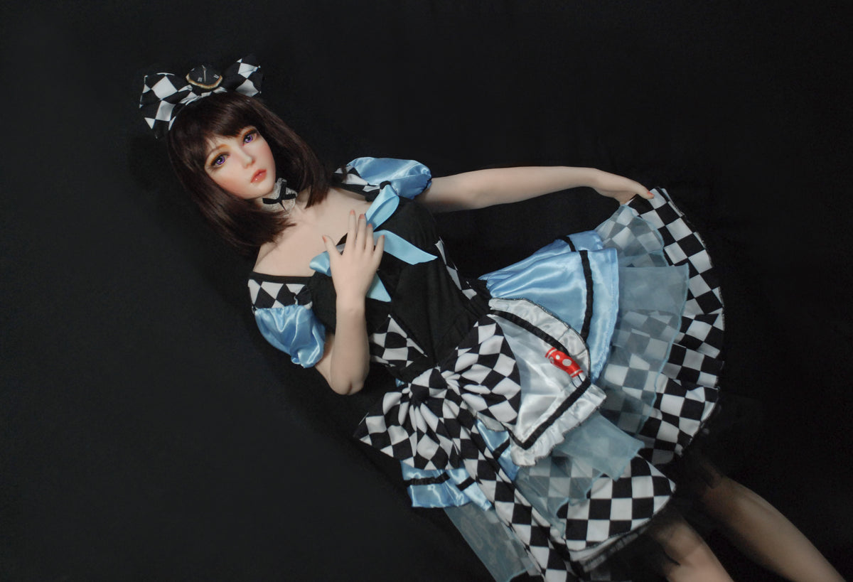 Kaga Saki HA014 Elsa Babe reclining portrait