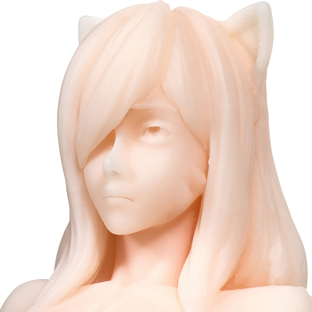 Elsa Babe SSL005 Ranbi Yako – dettaglio del volto e delle orecchie feline