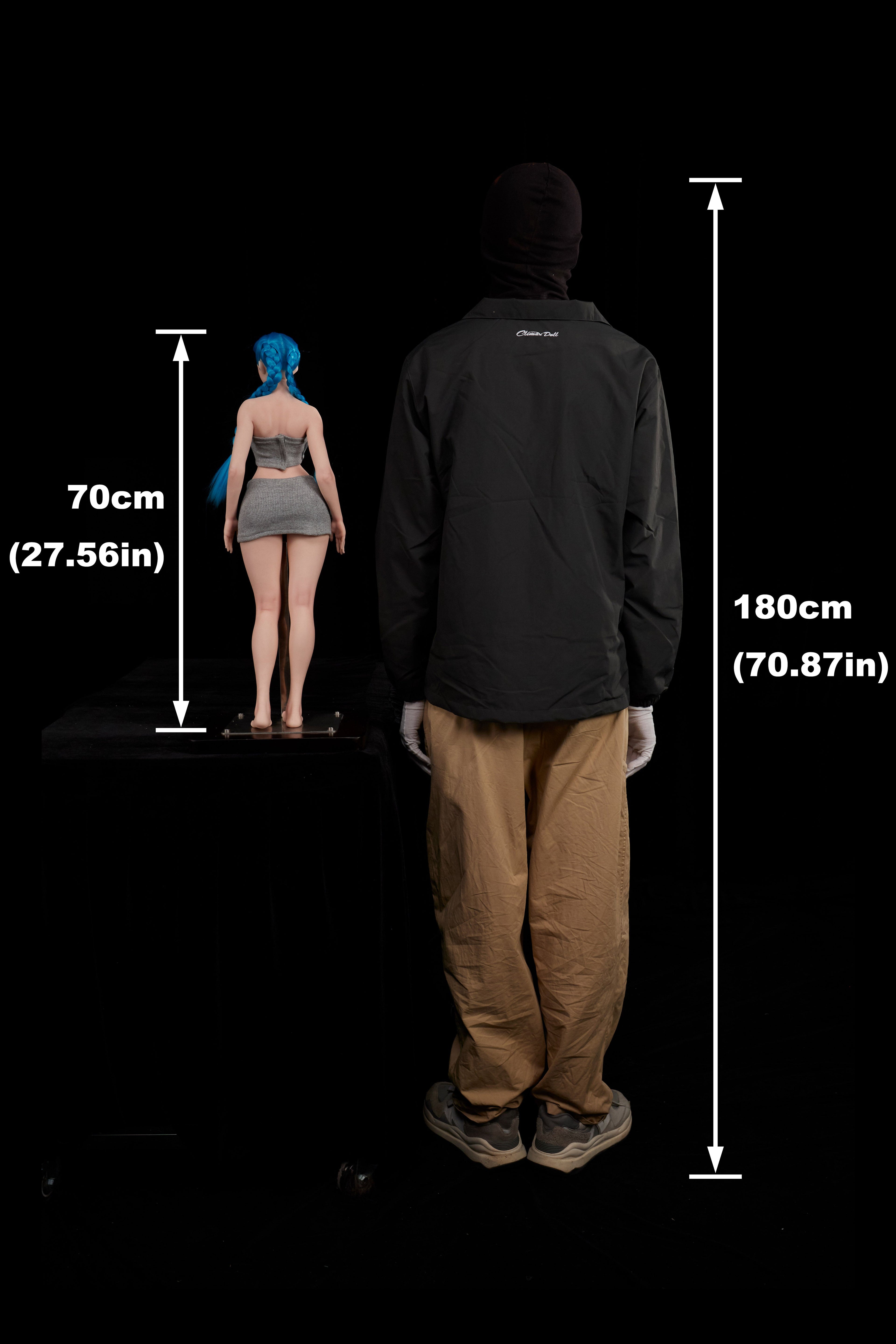 Jetta Climax Doll Classic Si70 cm MO – confronto dimensioni 2
