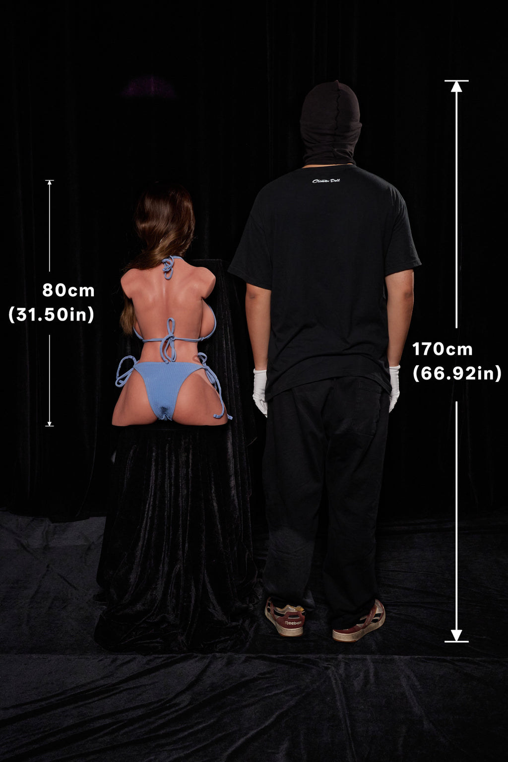 Emma 663# – CLM ULW Torso con Testa 80 cm | Full Silicone (F Cup)