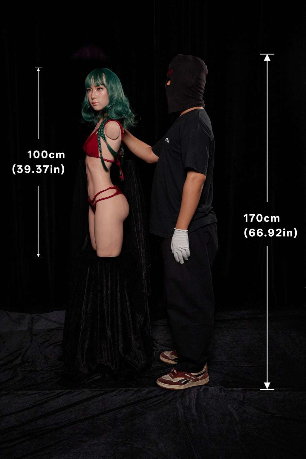 Mayu 881# – CLM ULW Torso con Testa 100 cm | Full Silicone (AA Cup)