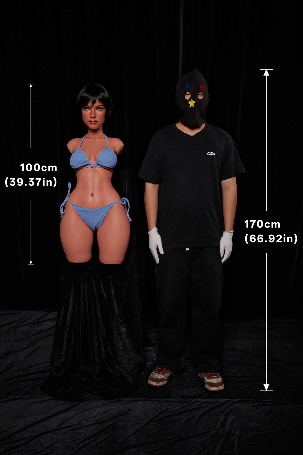 Livia 882# – CLM ULW Torso con Testa 100 cm | Full Silicone (E Cup)