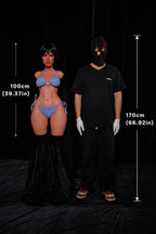 Livia 882# – CLM ULW Torso con Testa 100 cm | Full Silicone (E Cup)