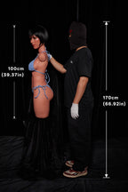 Livia 882# – CLM ULW Torso con Testa 100 cm | Full Silicone (E Cup)
