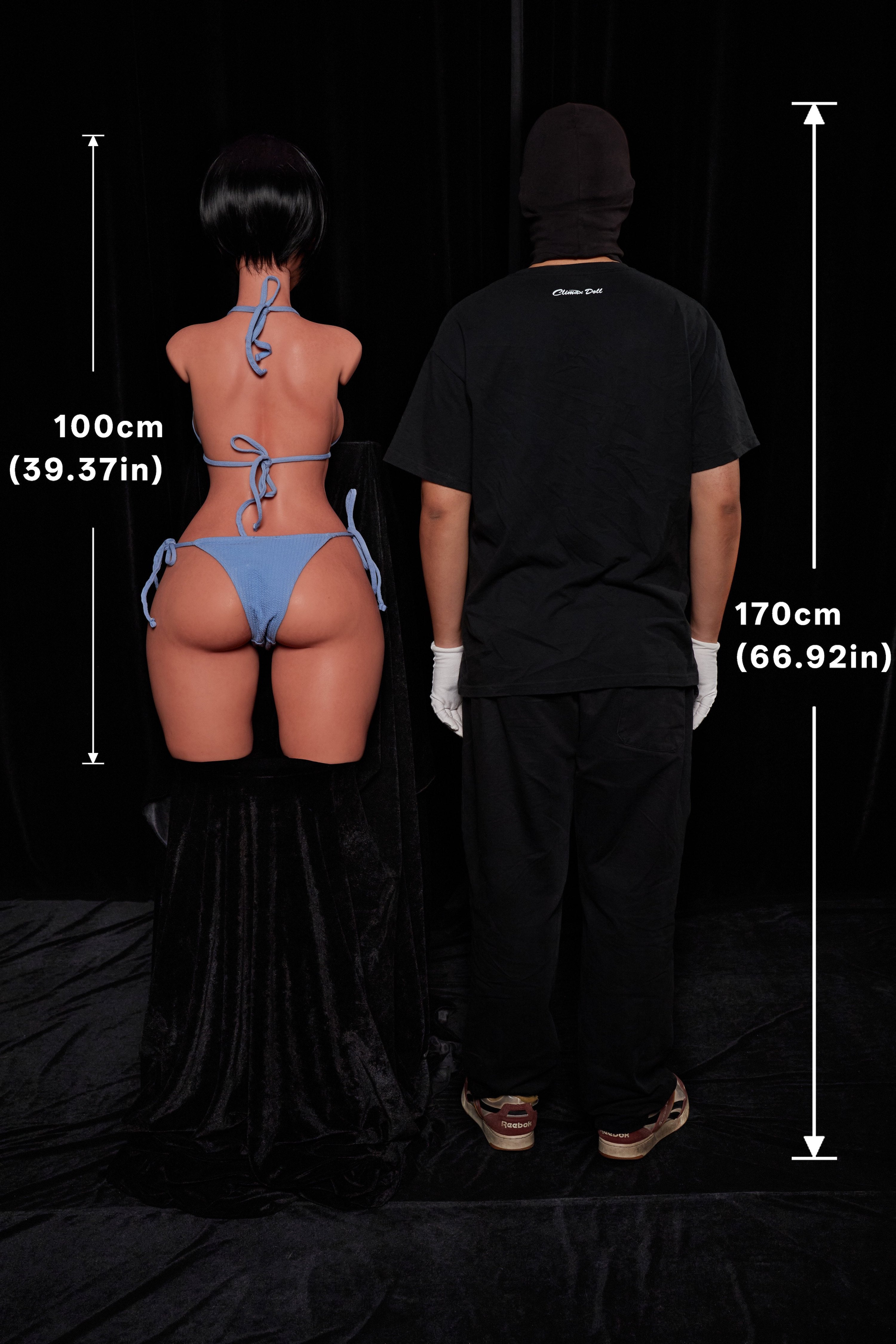 Livia 882# – CLM ULW Torso con Testa 100 cm | Full Silicone (E Cup)