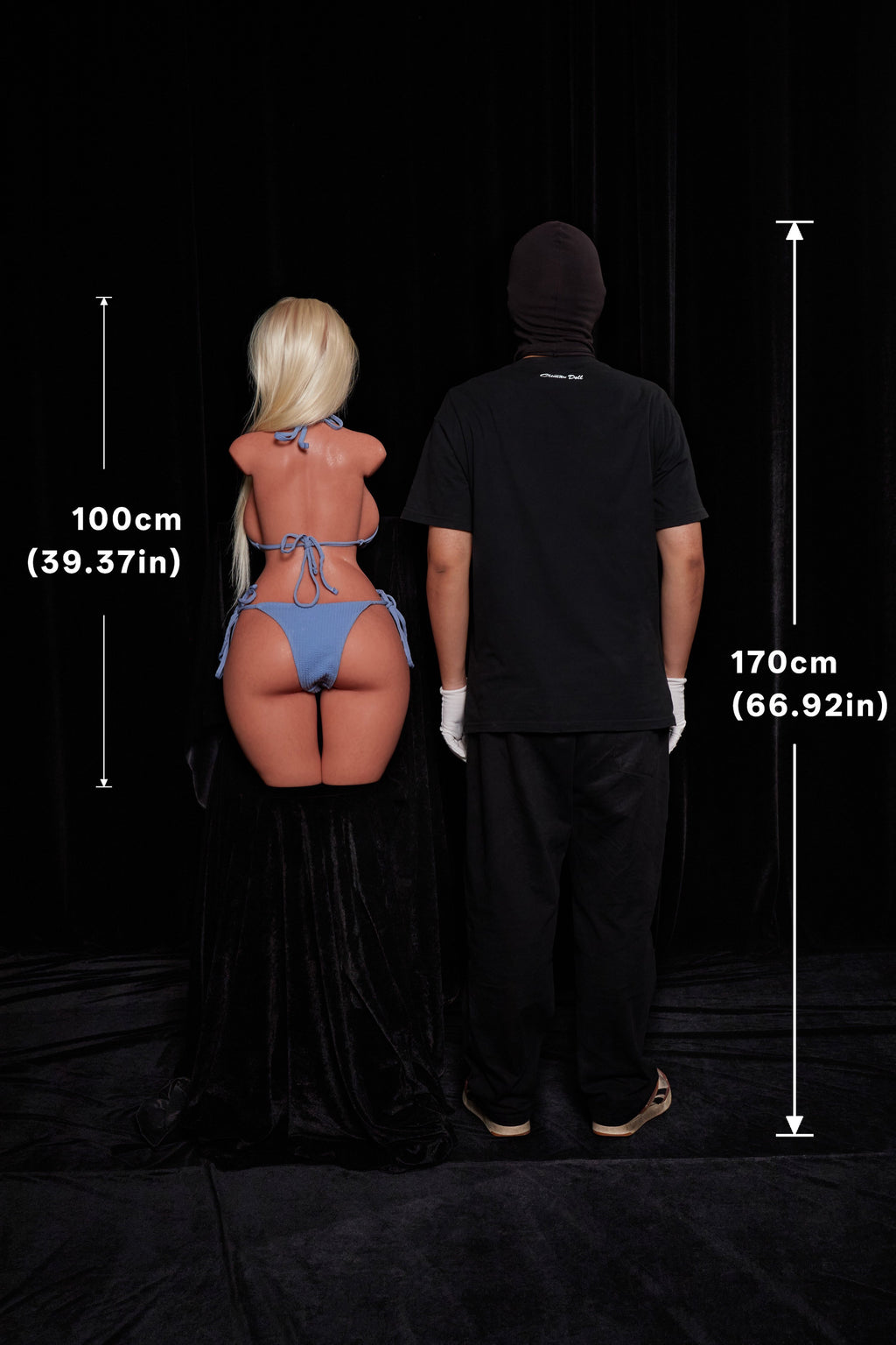 Fiora 883# – CLM ULW Torso con Testa 100 cm | Full Silicone (E Cup)