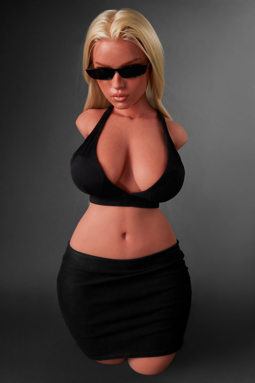 Fiora 883# – CLM ULW Torso con Testa 100 cm | Full Silicone (E Cup)
