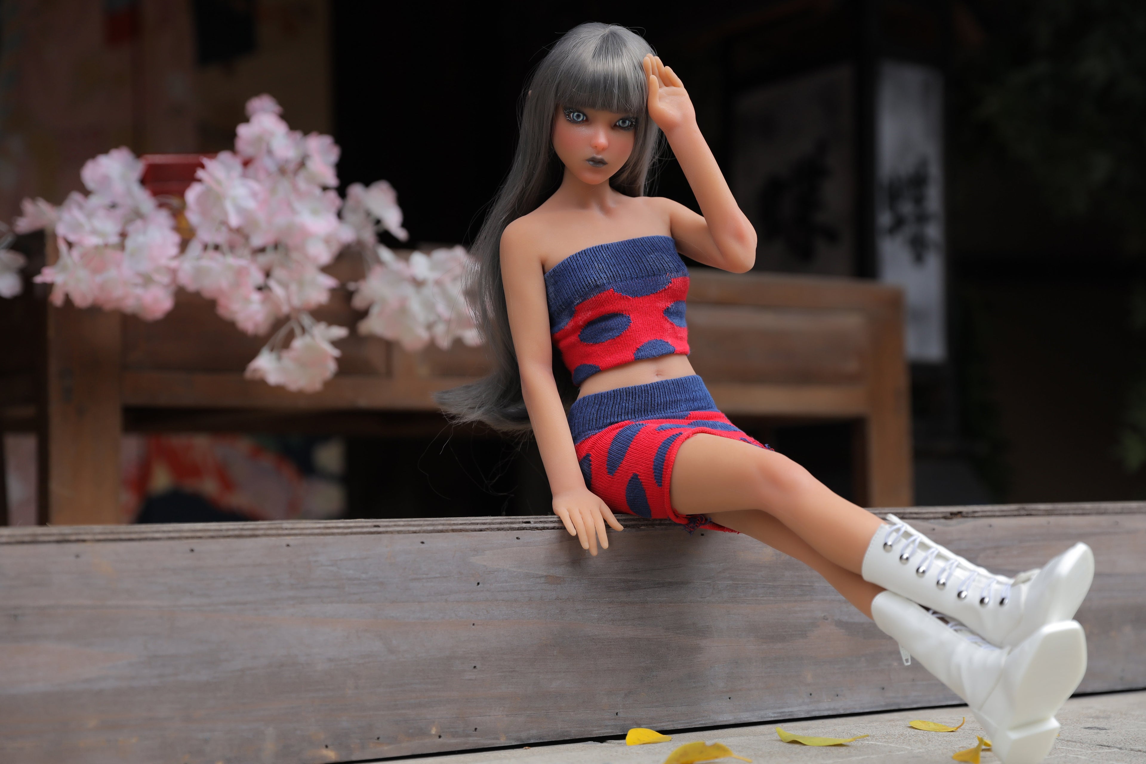 Momoko S Tan 60 cm – vista 7