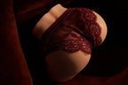 PW-A45 Climax Pro torso compatto in silicone – vista posteriore con lingerie