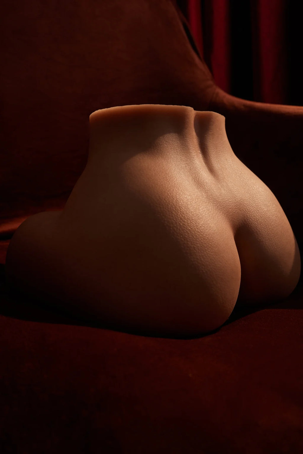 PW-A45 Climax Pro – vista laterale del torso compatto in silicone